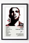 Drake - Thank Me Later | Album Cover Poster
